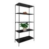 Shelf - VITA - Vita - 5 Shelves - Black - Contemporary