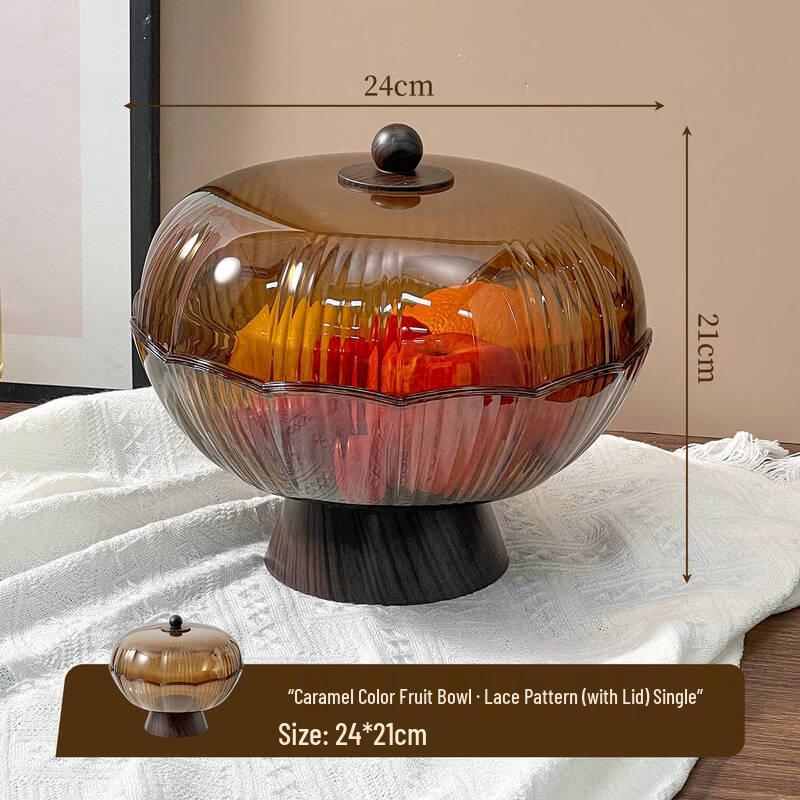 ZISIZ Japanese Style Fruit Plate with Lid