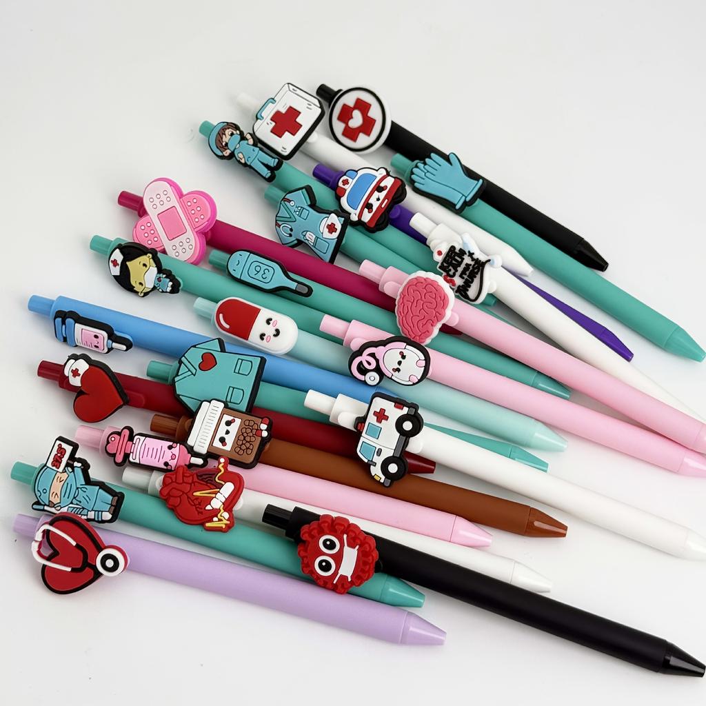 10-Pack Nurse Doctor Writing Ballpoint Pens, Medical Record Pen - Perfect Gift for Nurses and Doctors On National Day of the Registered Nurse (Random