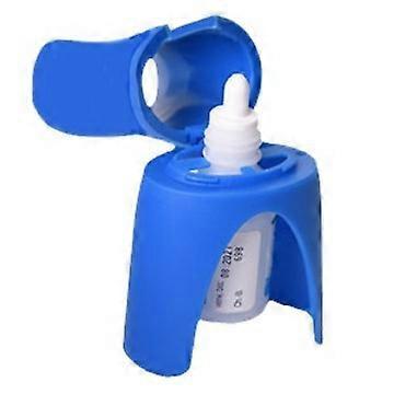 Eye Drop Bottle Dispenser: Portable, Reusable Eye Drop Applicator and Guide Aid for Seniors & Elderly, Bottle Holder Tool