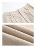 2026 Spring Slimming Women's Cotton Linen Wide-Leg Trousers - Casual Resort Style