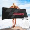Tapis de plage essentiel avec logo Moto GP Microfibre douce Séchage rapide Absorbant Serviettes rapides pour la piscine