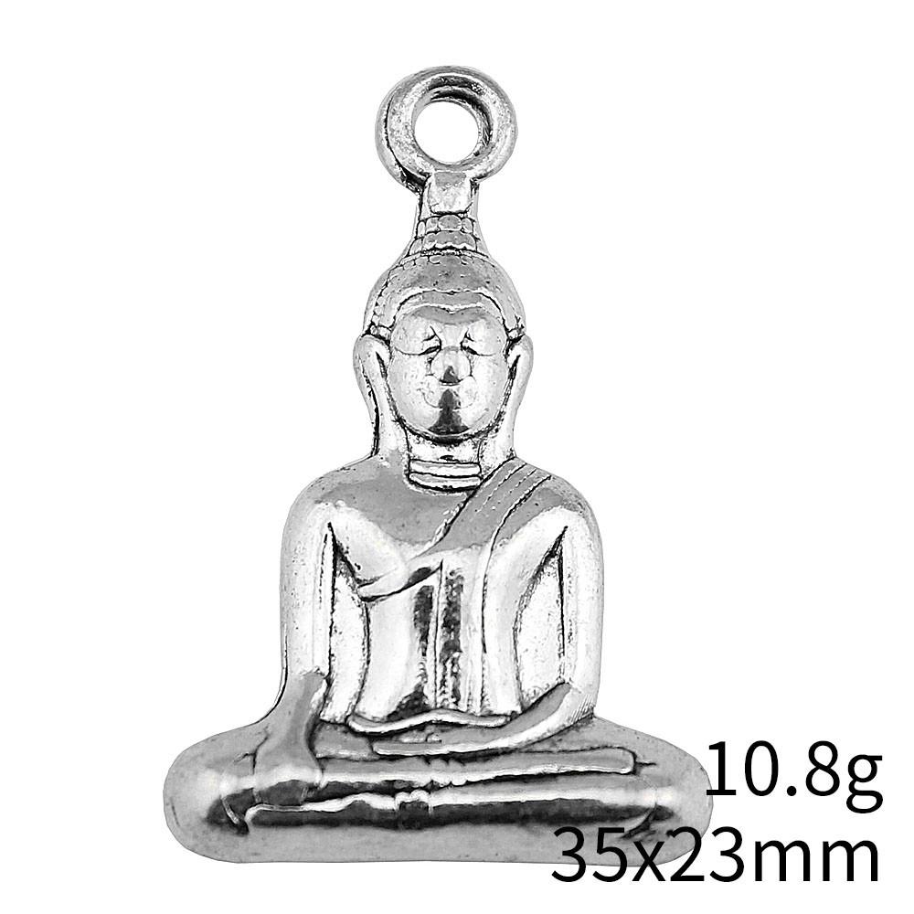 Thanksgiving Day Charms For Nails Buddha Statue Charms Pendant Home Garden Bracelet Pendant