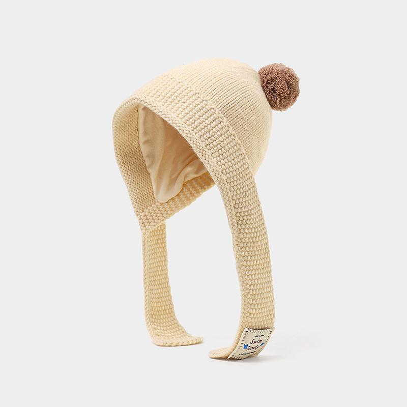 Baby Knit Hat For Winter With Ear Coverage For Toddler Warmth And Protection