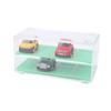 1/64 Car Model Display Shelf With Parking Space Toy Car Transparent Storage Box 8 Slot Showcase Finishing Cabinet