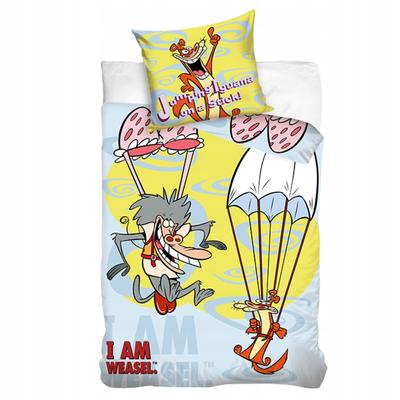 Jam Weasel Bedding Set 140x200 70x90 Cotton Licensed Colorful