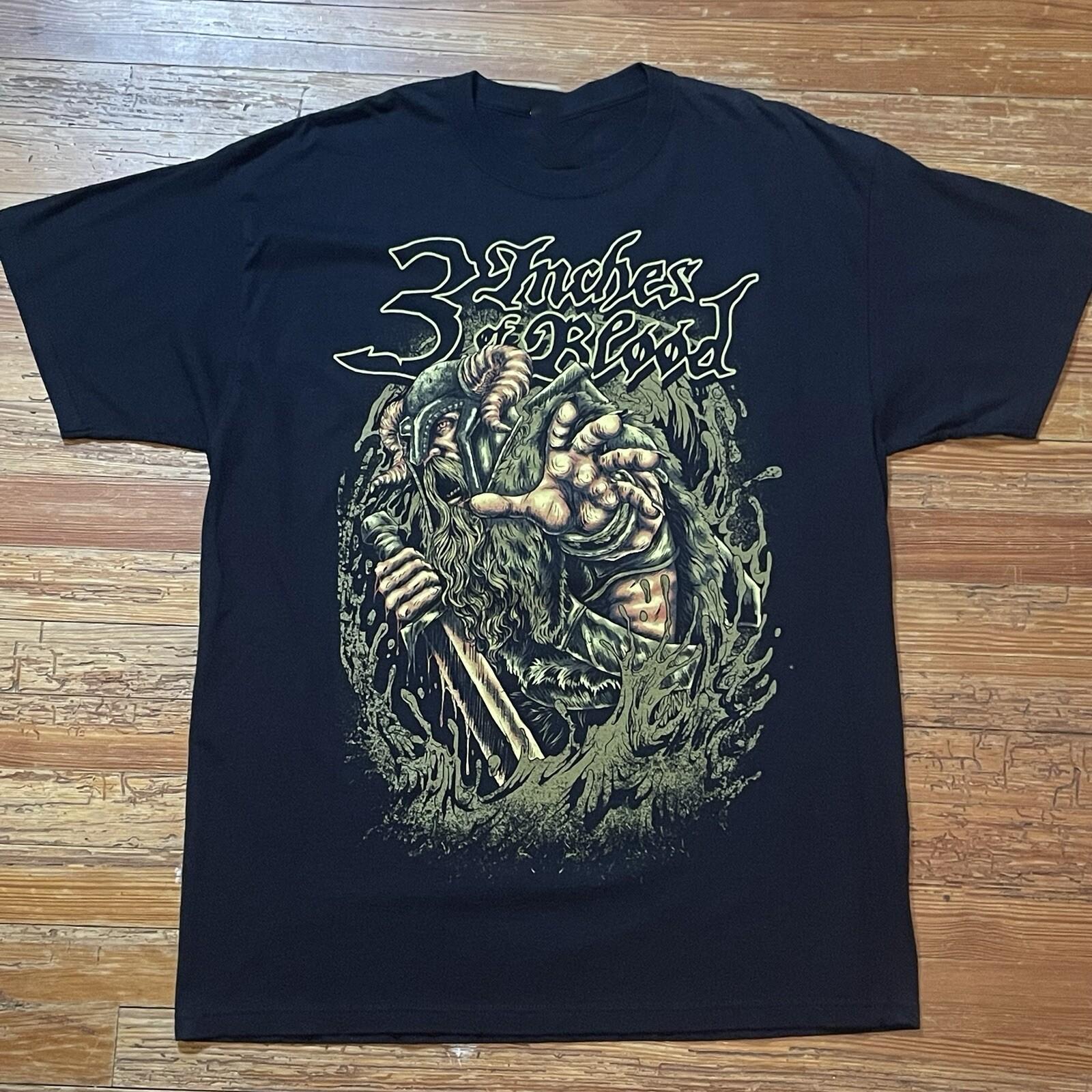 3 Inches Of Blood Band T-shirt S to 5XL PA083 FREE SHIPPING XL