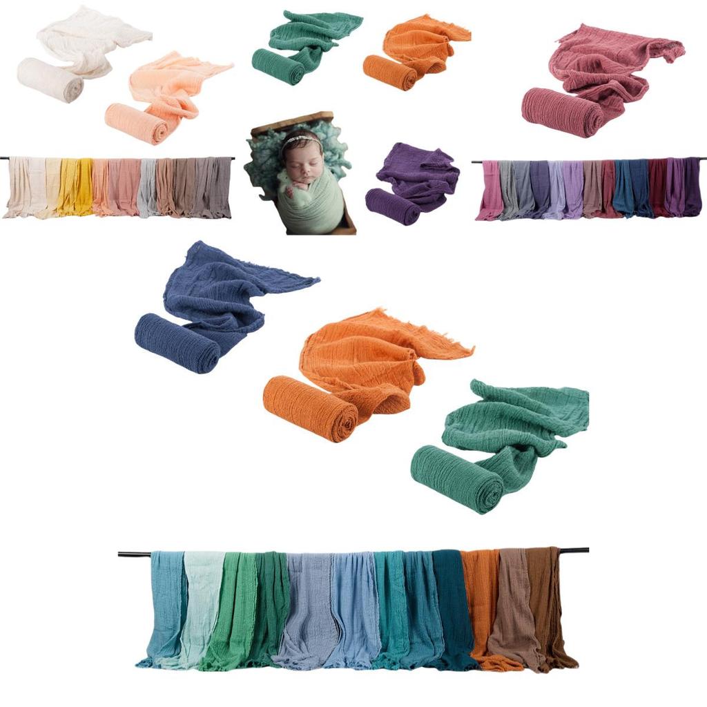 Baby Photography Wrap With Stretchy Cotton Fabric For Newborn Photo Shoots