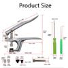 U Shape Manual Pressing Machine Portable Fastener Snap Pliers New Resin Snap Poppers