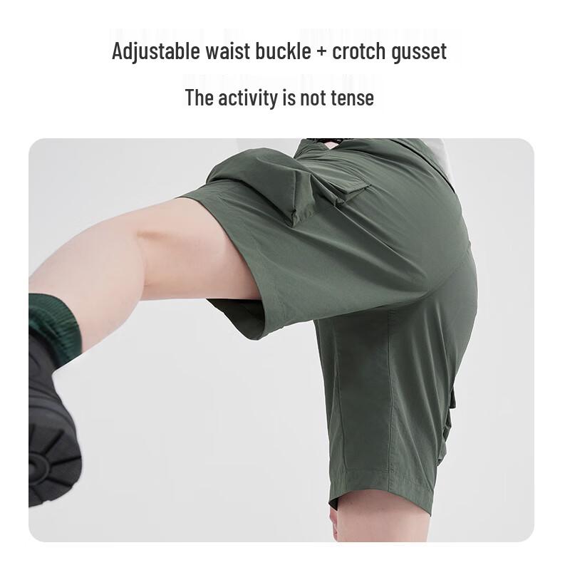 Men's Breathable Sun-Protective Water-Repellent Workwear Shorts