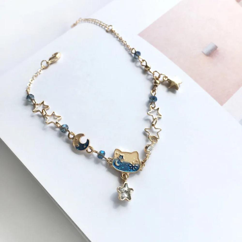 925 Silver Double Love Heart Hollow Beads Bracelet Adjustable Romantic Jewelry for Women Fashion Classic