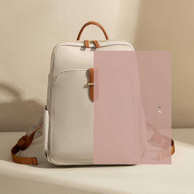 Spring and Summer New Simple Trendy Large Capacity Oxford Cloth Backpack Travel Backpack