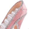 Rings Display Stand Desktop Ornament Elegant Soft Lining Portable Jewelry Holder Organizer for Home