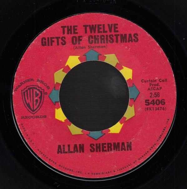 

7inch Record ALLAN SHERMAN - Twelve Gifts Of Christmas 5406 WARNER BROS. 1963 US Pop Used