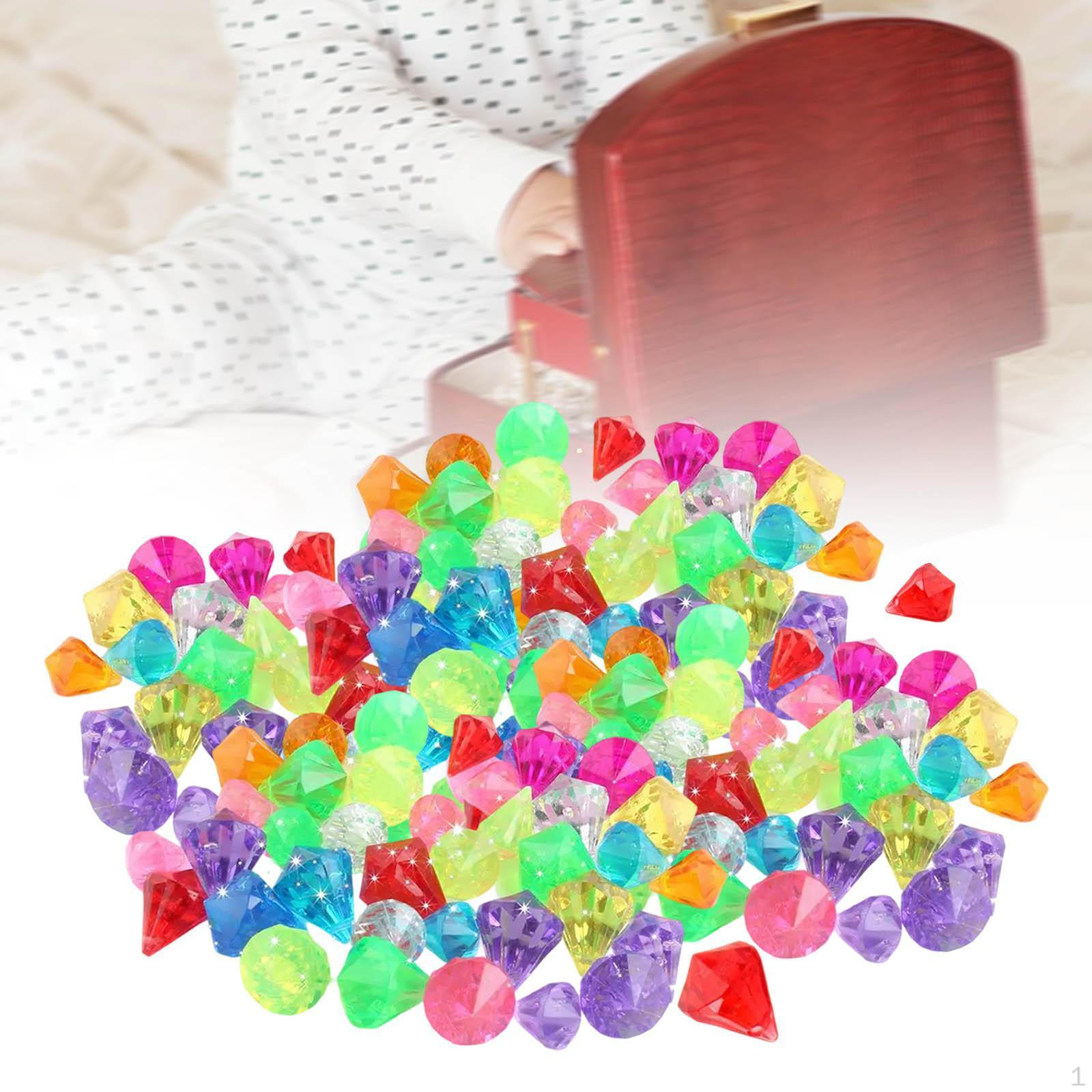 

100 предметов Ice Rock Treasure для детей, сенсорная игрушка на Хэллоуин S