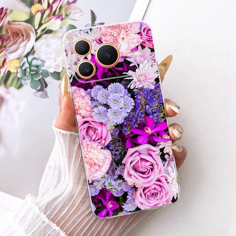 For Honor Power 2 5G Case SER-AN00 Luxury Girl Peacock Painted Cover Soft Slim Phone Case For Honor Power Power2 5G Fundas Coque