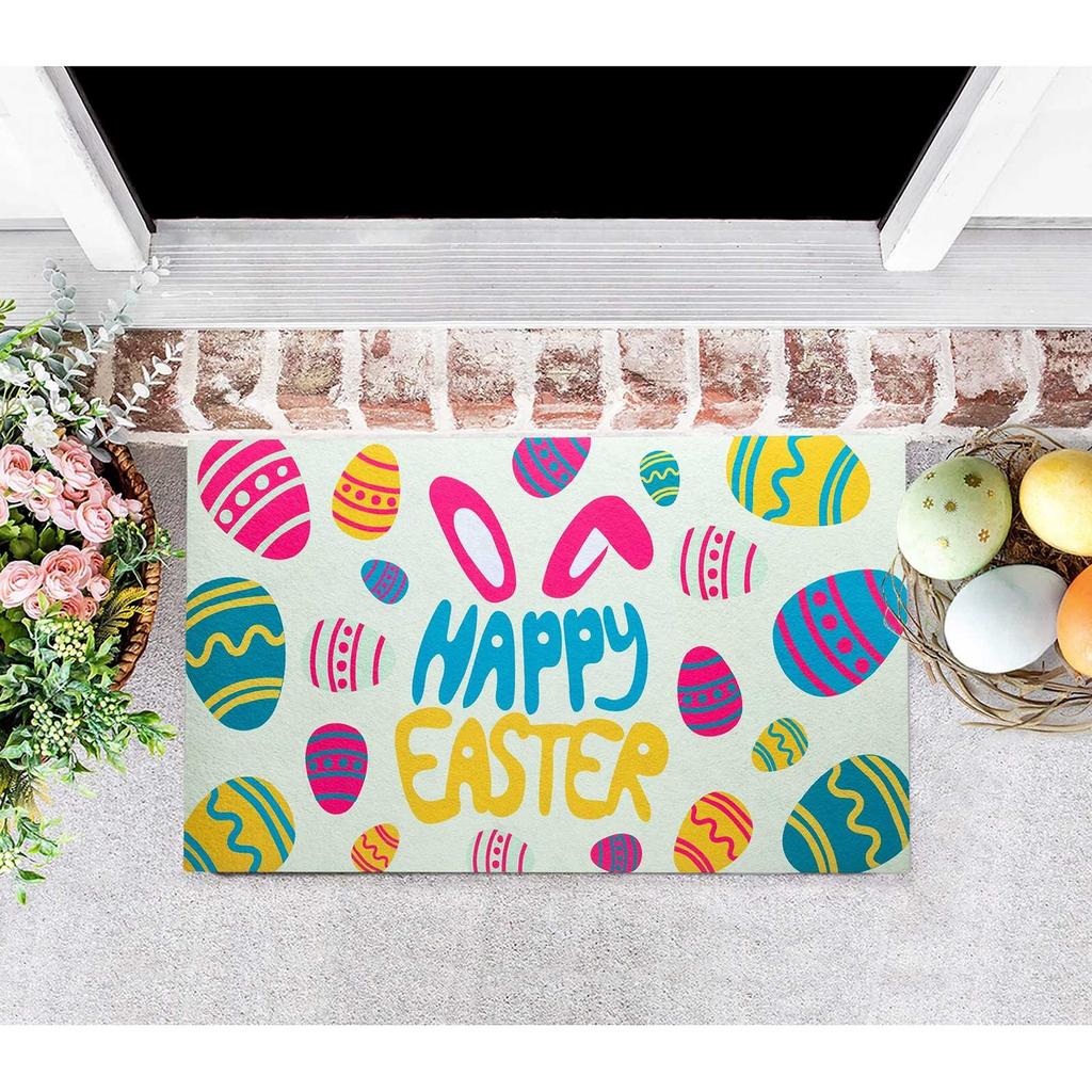 Easter Gift Bathroom Door Mat Front And Back Door Mat Kitchen Absorbent Mat Living Room Bedroom Mat Heavy Chunky Knit Blanket