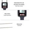 Hay Moisture Meter with Backlight For Alfalfa Forage Grass Leymus Chinensis Orchard Moisture Measuring Tool