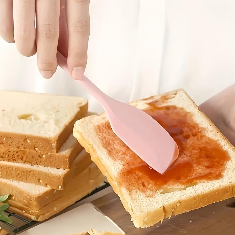 1 Piece Silicone Spatula Set - Heat-resistant Kitchen Tool for Baking, Applying, and Scraping - Perfect for Home, Dormitory