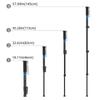 Portable Travel Outdoor Video Camera Aluminum Alloy Flexible Tripod Knob Lock Monopod Holder Tripod Set Photography Prop