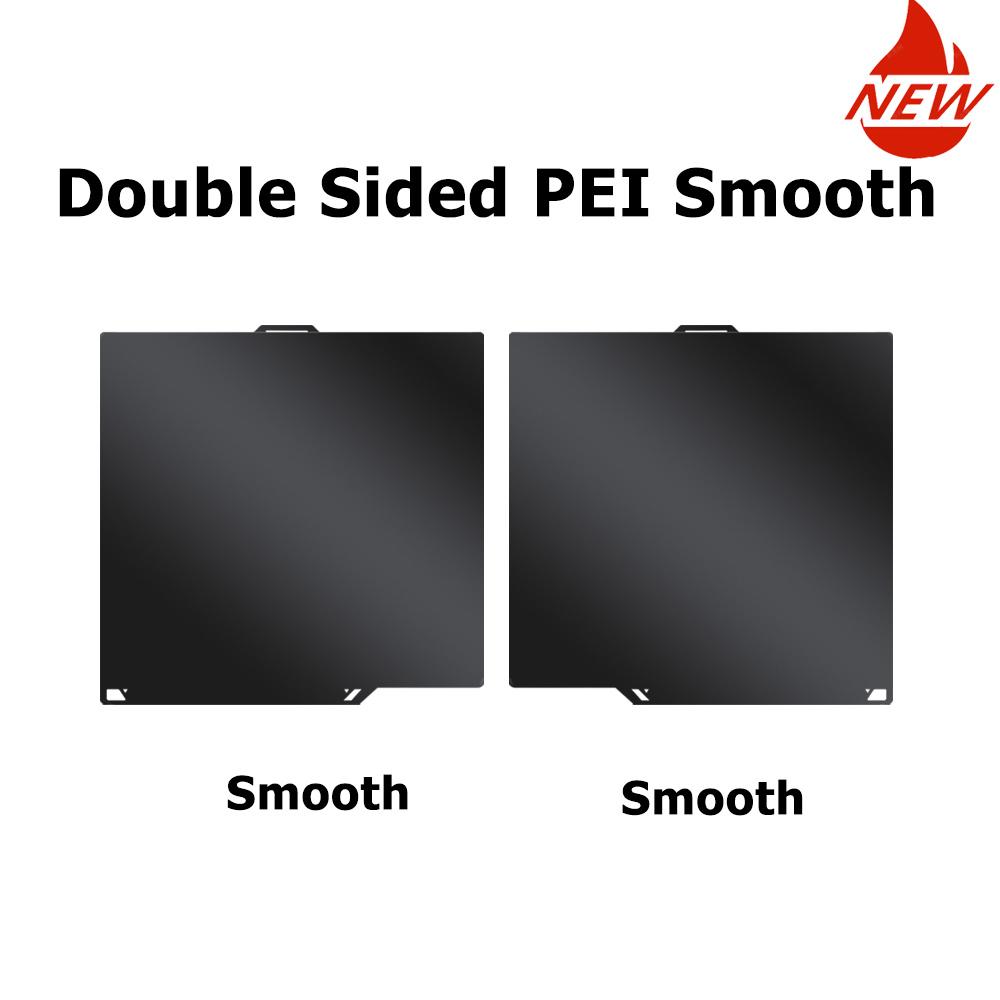 260x271MM PEI Build Plate for Elegoo Centauri Carbon Double Sided Smooth Textured Flexible Heated Bed Plate For Centauri Carbon