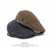 Autumn and Winter New Style Big Size Corduroy Berets Hat Men Women British Retro Painter Hat Casual Vintage Forward Hat Ivy Cap