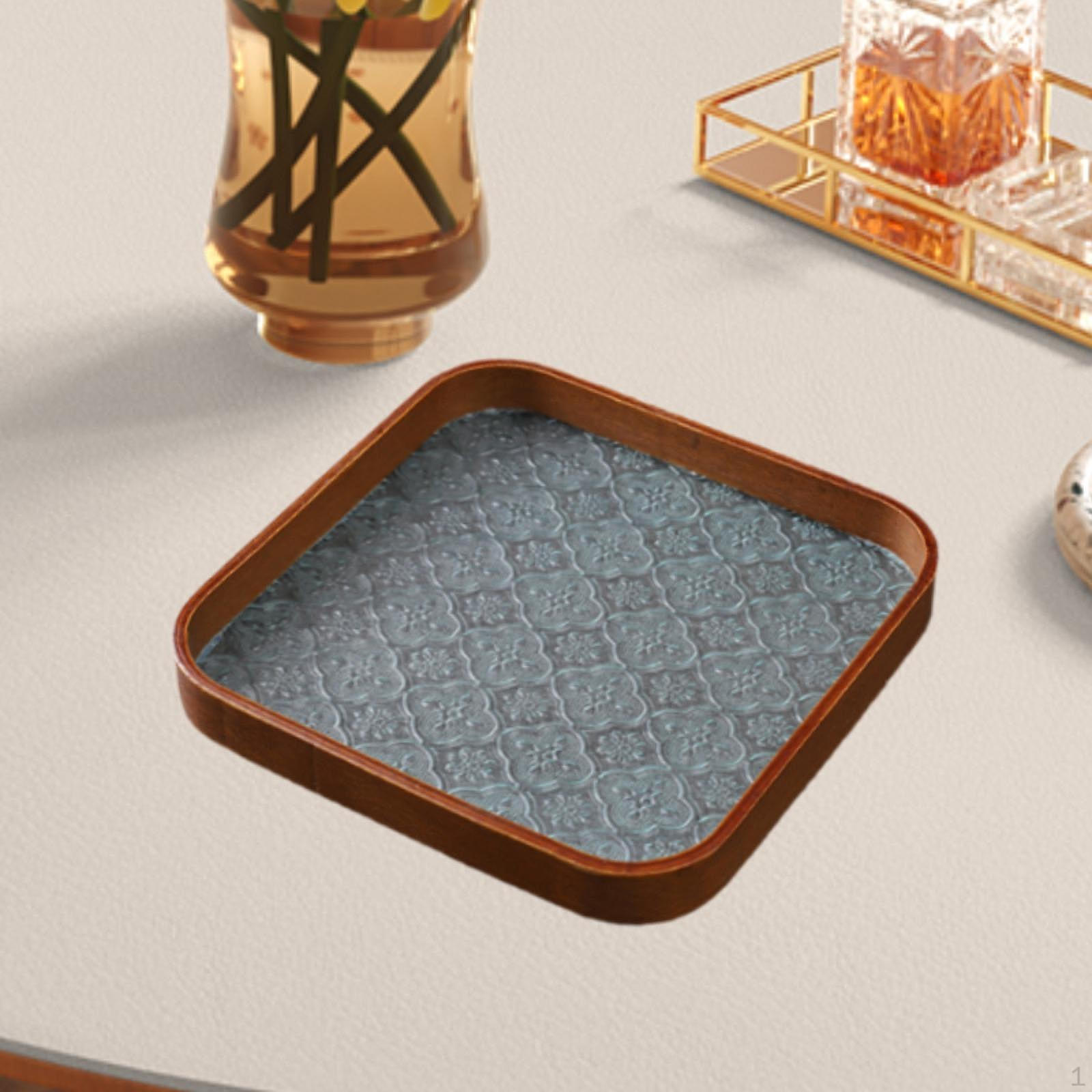 

Элегантный набор деревянных сервировочных подносов для домашних развлечений