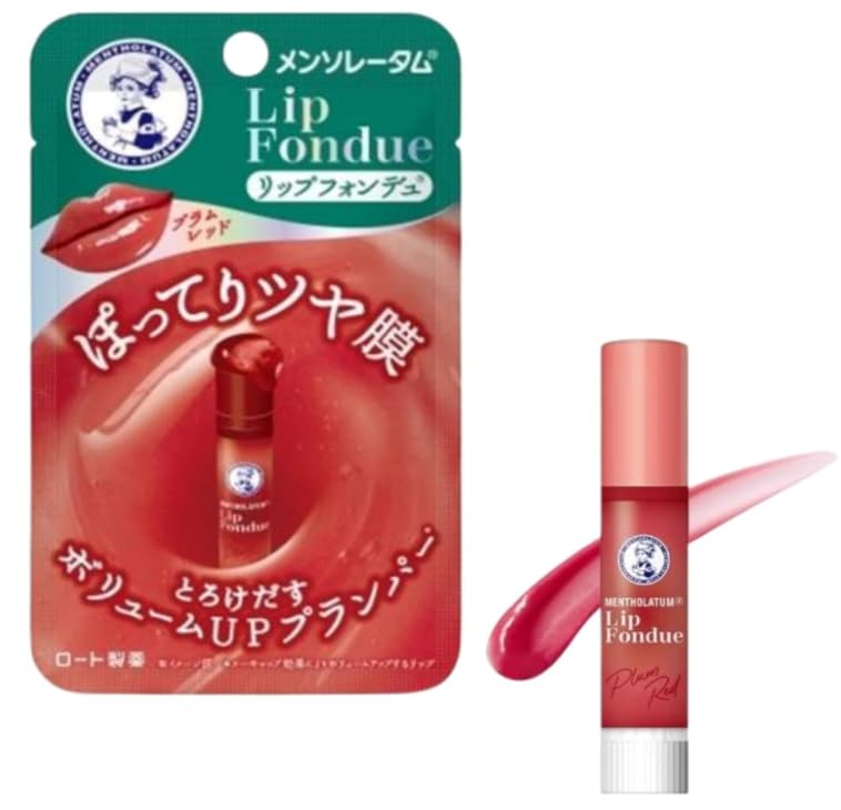 

Mentholatum Lip Fondue Сливовый красный 1 шт. Плотная глянцевая пленка