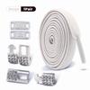 Silver Diamond buckle No Tie Shoe laces Elastic Laces Sneakers Tennis Shoelaces without ties Flat Shoelace for Shoes accessories