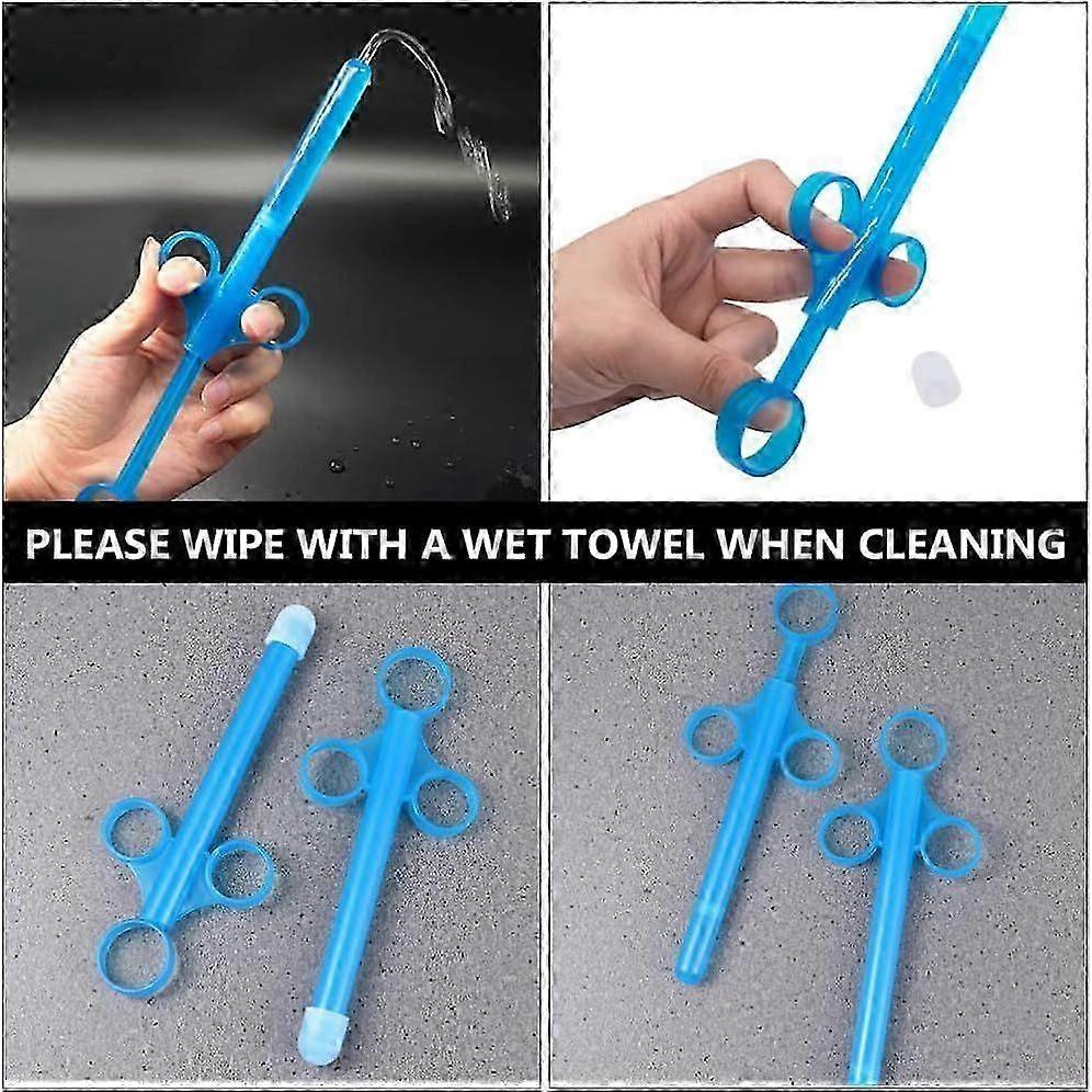 4Pcs Lube Applicator Launcher with Smooth Rounded Tip Personal Lubricant"--ZZ1 S04