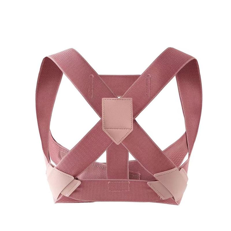 

Hunchback Corrector for Adults,invisible Posture Correction With Straps, Bent Waist, Chest and Neck Forward Tilt Correction Tool S розовый