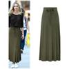 Solid Color Lace up Waist Hugging Skirt Solid Lace-up Sheath Skirt for Women