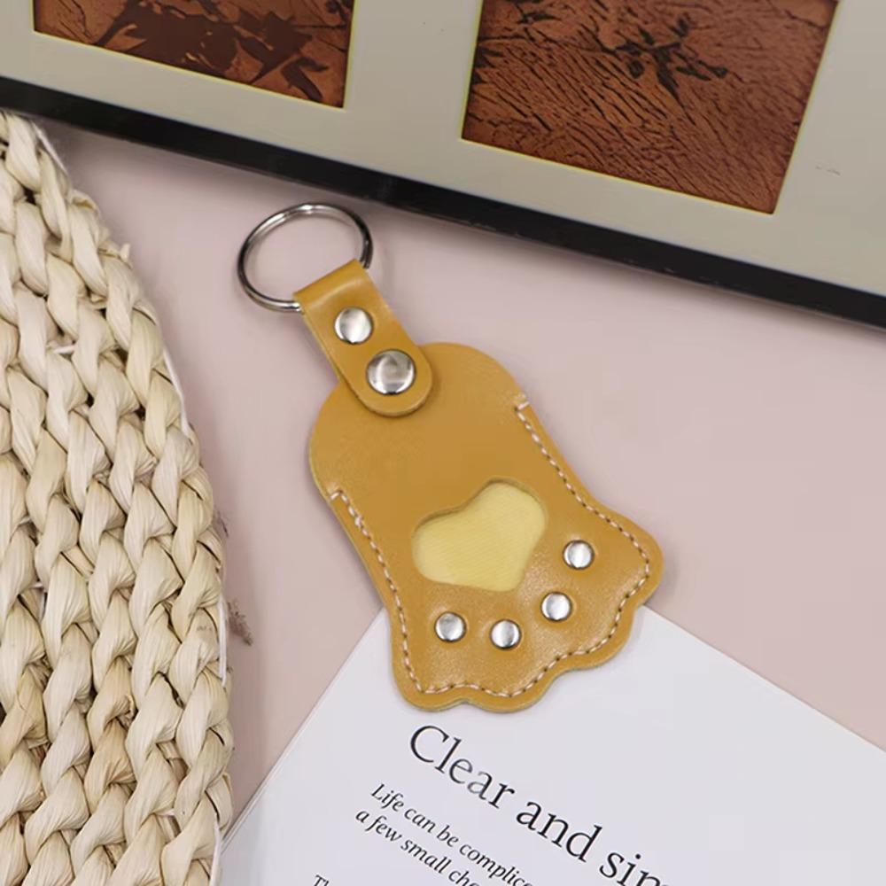 Hair Grooming Pet Hair Memorial Keychain DIY Handmade Paw Shape Keyring  Hanging Accessory