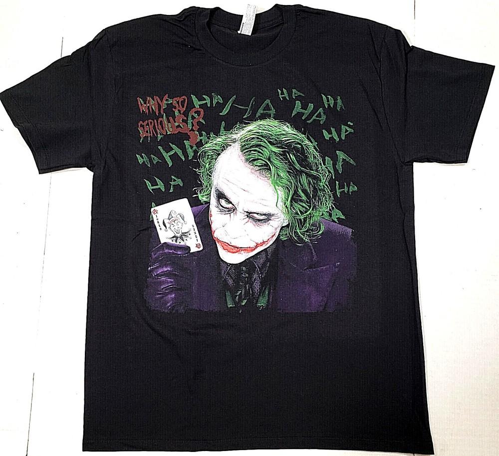 The JOKER T-shirt Men s 100% Cotton Tee New Unisex T-Shirt XXXXL