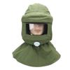 Capuche de Sablage Verre Transparent Écharpe Sableur Housse de Protection pour Peinture au Pistolet