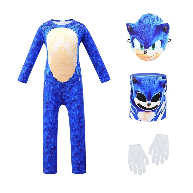 Μπλε Μάσκα Cosplay Sonic Hedgehog Για Παιδιά Με Εντυπωσιακό Σχέδιο Και Χαρακτηριστικό Ένα Μέγεθος Ταιριάζει στους Περισσότερους