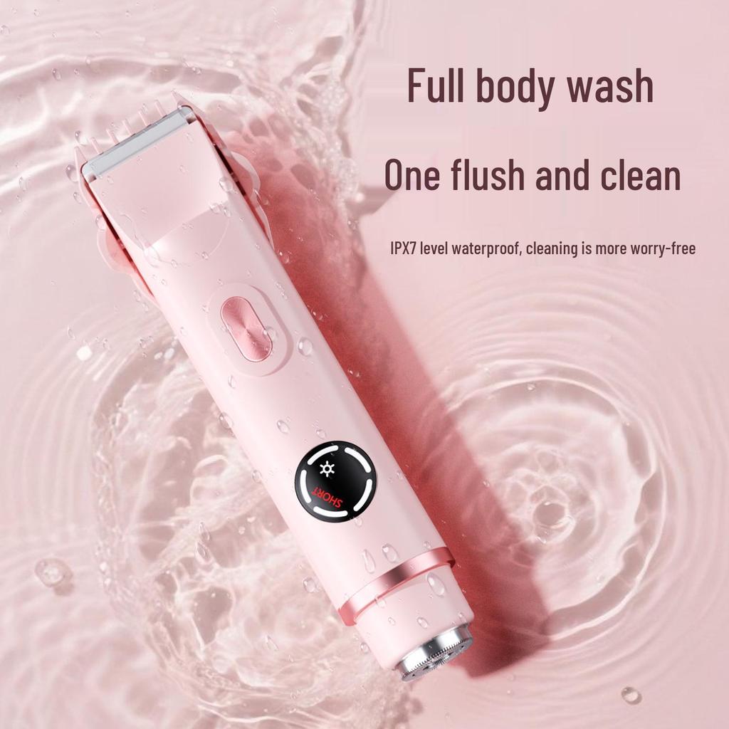 Dual-Head Electric Shaver for Men and Women - Home Hair Removal Device