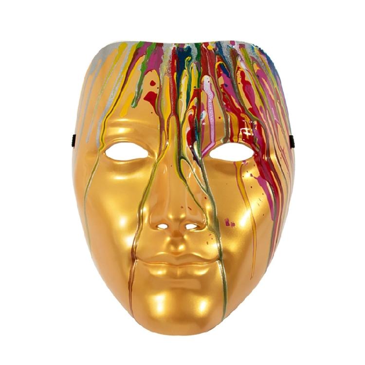 Painted Butterfly Mask Half Face Mask Carnival Masquerade Mask Cosplay Mask Mardi Gras Mask Halloween Party Mask Gifts золотой