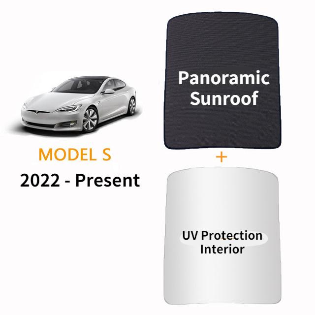 

Автомобильный солнцезащитный козырек на стеклянную крышу для Tesla Model S, передний и задний люк на крыше, лобовое стекло, просвет, слепой козырек, сетка, защита от ультрафиолета, интерьер Panoramic UV New