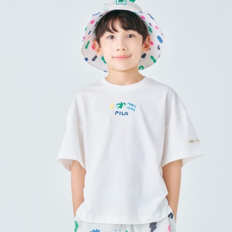 [Fila Kids] Fila X Sugin Summer Tea  fk2rsf2s02X Owh  q0zfk2rsf2s02XOwh