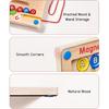 Magnetic Alphabet Maze Board, Educational Learning & Color Sorting Toys, Color Puzzles, ABC Alphabet Magnets Fine Motor Skills Toy for 3 4 5 Year Old