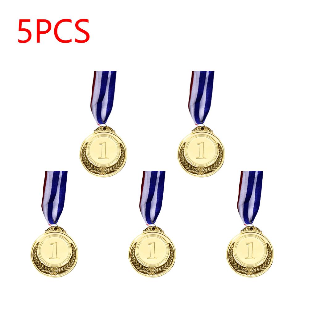 10-1PCS Gold Silver Bronze Metal Award Winners Medals Sports Day Competitions Awards Medal Adults Kids Outdoor Games Souvenir
