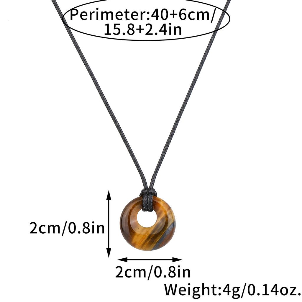 Natürlicher Kristallanhänger, Weißkiefer, Amethyst-Halskette, Böhmischer Schmuck