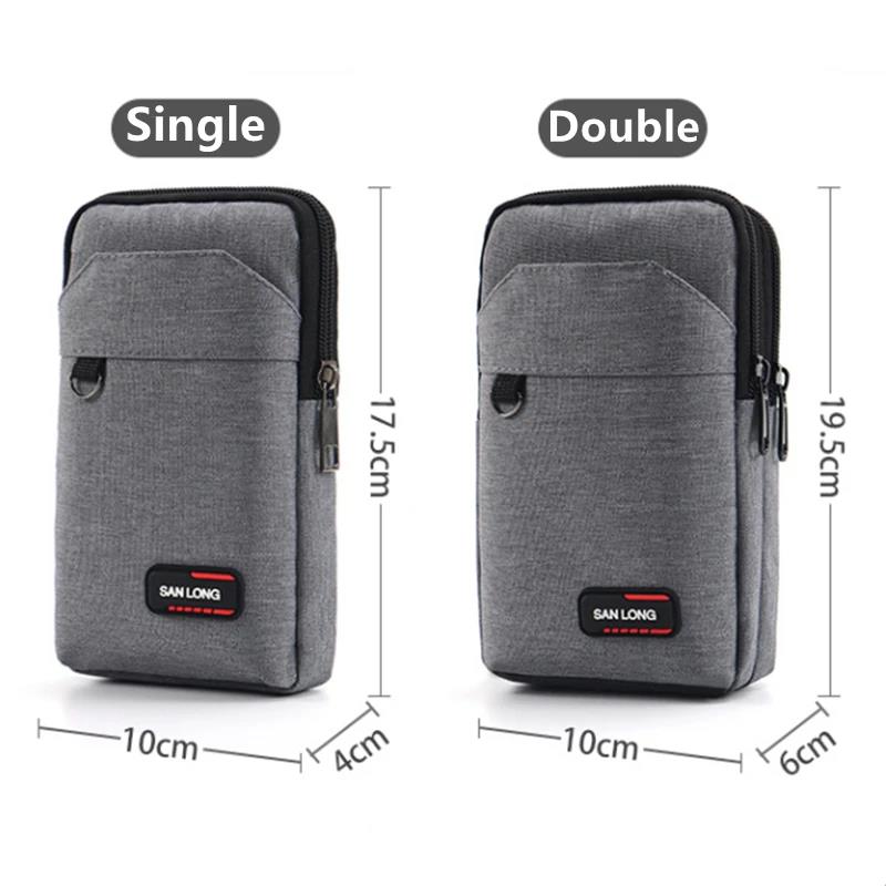 Waist Bag Purse Single/double Layer Outdoor Military Fanny Pack Men Phone Pouch Camping Hunting Bags