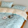 60s Long-Staple Pure Cotton Girly Duvet & Bed Sheet Set