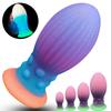 Super Thick Luminous Silicone Anal & Vaginal Dilator Toy for Men and Women