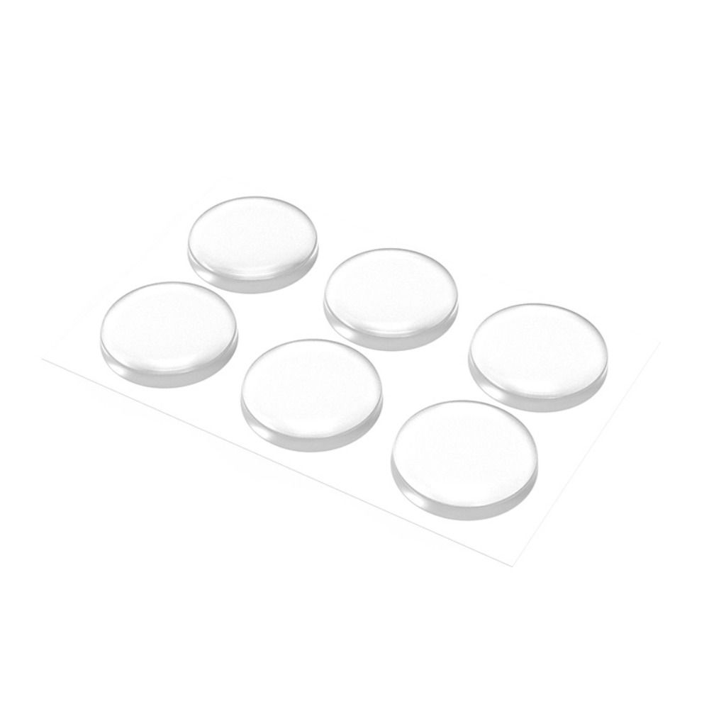 1/6PCS Silicone Door Stopper Furniture Door Handle Bumper Durable Anti-crash Pad  Home