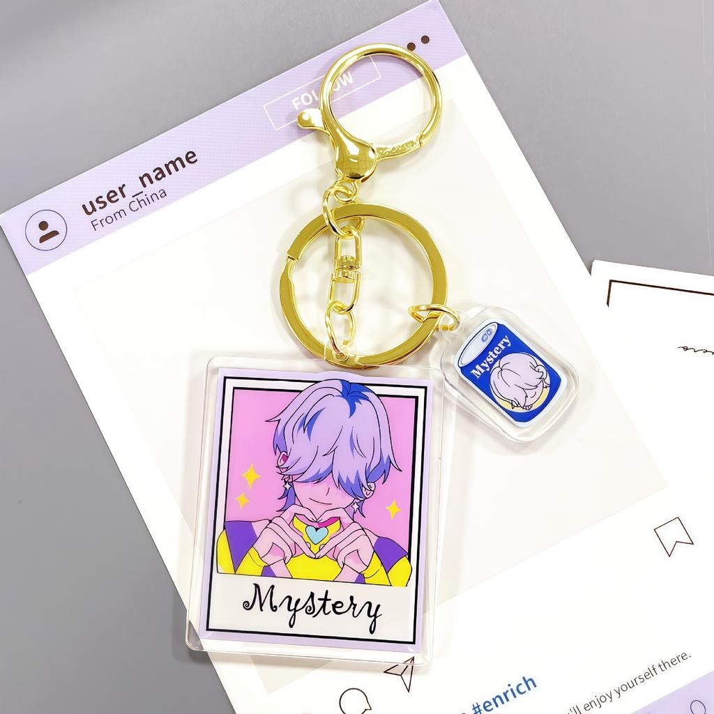 Hot Selling Witch Hunt Anime Peripheral Outdoor Student Backpack To Give To Friends Double-sided Spray Acrylic Keychain Fashion