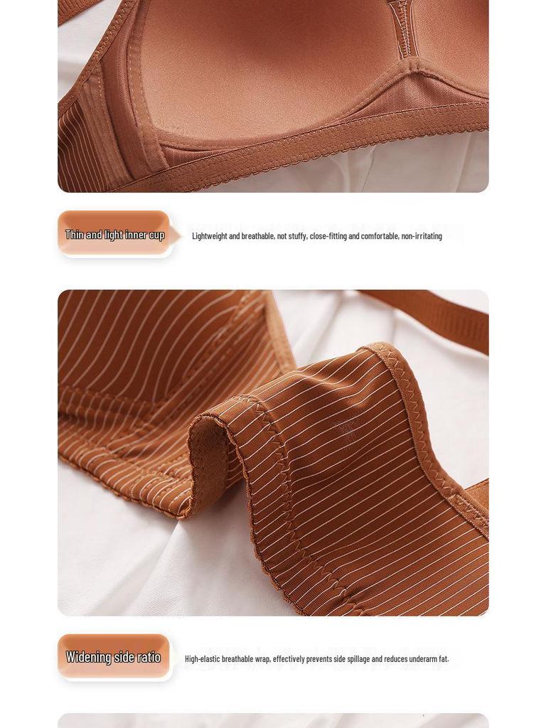 Bequemer Atmungsaktiver Übergrößen-Bügel-BH für Frauen mittleren Alters und ältere Frauen