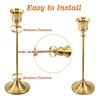 Copper Retro Aromatherapy Candle Holder - Elegant Ornament for Valentine's Day, Weddings, and Dining Tables